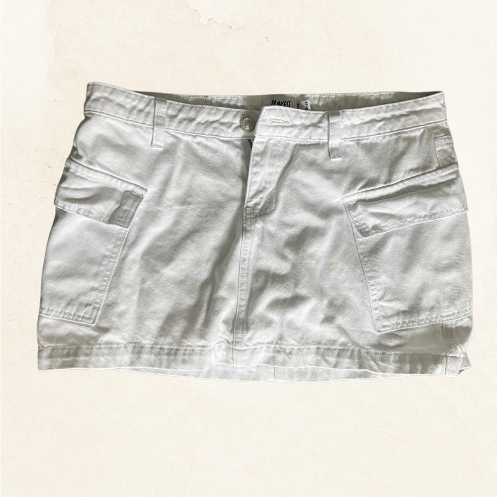 Princess Polly White Mini Skirt